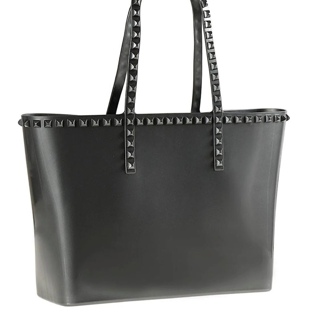 Carmen Sol Angelica Large Tote - Metallic
Jelly Gunmetal
